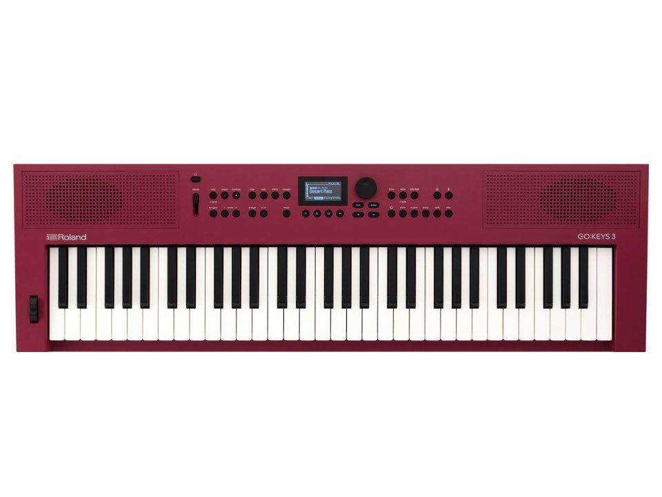 Hình ảnh chi tiết Roland Go:key 3 Dark Red góc chụp 2